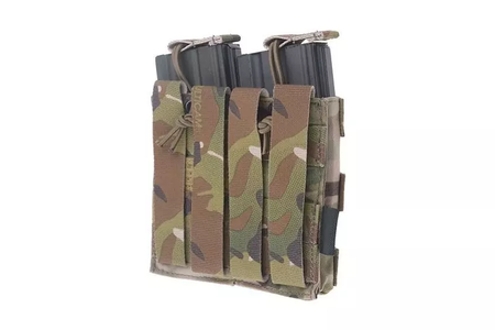 Podwójna ładownica Emerson Open Top na magazynki M4/M16 - Multicam