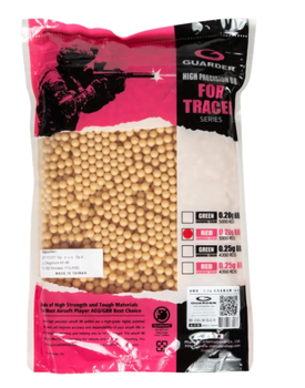 Kulki Tracer 0.20g Guarder 5000 szt - Czerwony