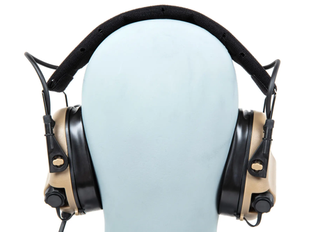 Aktywne ochronniki słuchu Earmor M32 Plus Tan