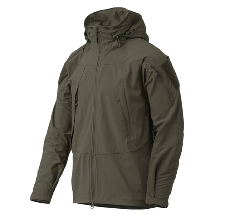 Helikon - Kurtka softshell Trooper MK2 - StormStretch - Taiga Green - KU-TRM-NL-09