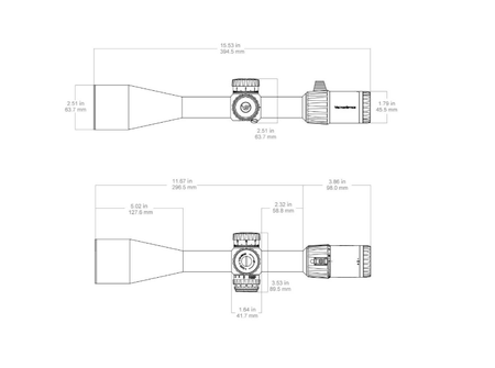 Vector Optics - Luneta myśliwska Taurus Gen II 5-30x56 - 30 mm - FFP - Czarna - SCFF-66