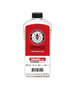 Kulki Precyzyjne BB ASG W Butelce G&G 0,20g 5600 szt.