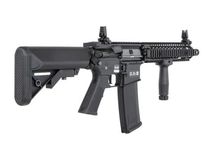 Karabinek ASG Specna Arms Daniel Defense® MK18 SA-P19 Prime™ Aster II ETU z silnikiem bezszczotkowym Czarny