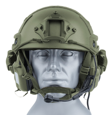 Earmor - Zestaw słuchawkowy do hełmów M32X Mark 3 - Foliage Green - M32X-FG-MARK3