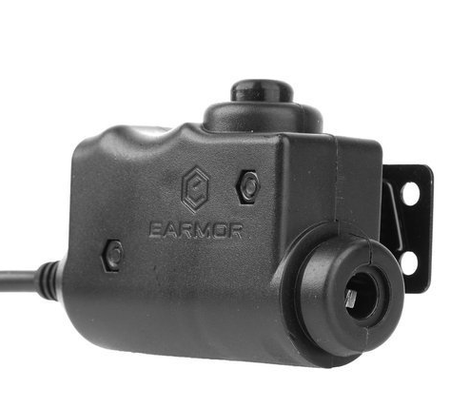 Earmor - M51 PTT Military Standard Version - Motorola 2-pin - M51-M2