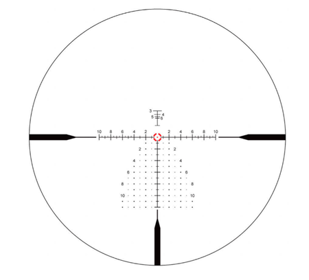 Vector Optics - Luneta Continental x10 ED CTR - 1-10x28 - 34 mm - Czarny - SCFF-47