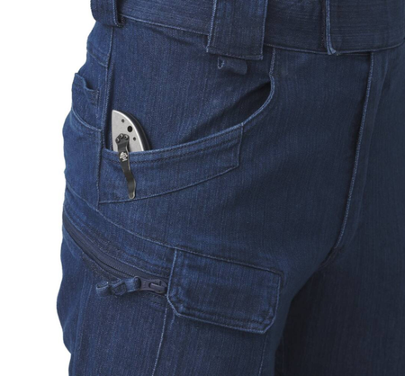 Helikon - Spodnie taktyczne UTP (Urban Tactical Pants) - Denim Stretch - Marine Blue - SP-UTL-DS-97