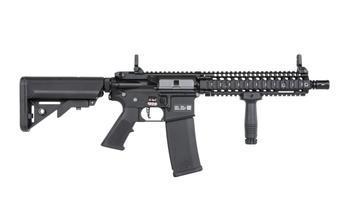 Karabinek ASG Specna Arms Daniel Defense® MK18 SA-P19 Prime™ Aster II ETU z silnikiem bezszczotkowym Czarny