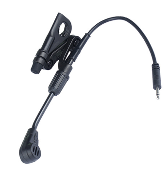 Earmor - Mikrofon dynamiczny V2 do ochronników słuchu M32/M32H - Czarny - S10