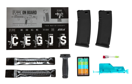 Karabinek ASG Specna Arms Daniel Defense® MK18 SA-P19 Prime™ HAL™ ETU z silnikiem bezszczotkowym Czarny