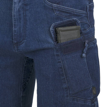 Helikon - Spodnie taktyczne UTP (Urban Tactical Pants) - Denim Stretch - Marine Blue - SP-UTL-DS-97