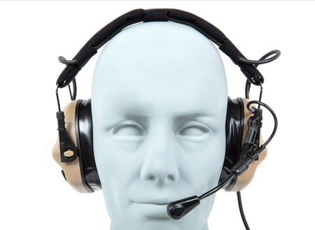 Aktywne ochronniki słuchu Earmor M32 Plus Tan