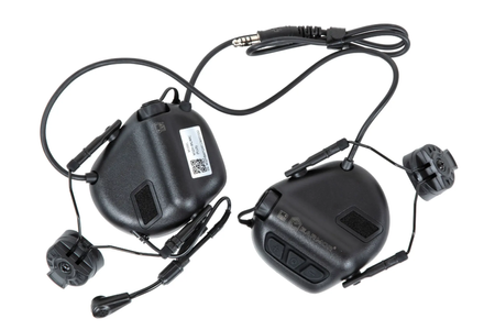 Aktywne ochronniki słuchu Earmor M32H Plus Czarne