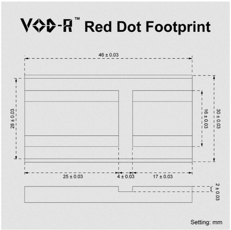 Vector Optics - Kolimator zamknięty Frenzy Plus 1x18x20 - SCRD-63