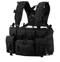 Helikon - Chest Rig Vest Guardian Recce - Cordura - Black - KK-GRC-CD-01